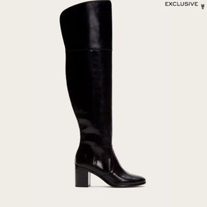 NEW, NEVER BEEN WORN FRYE BLACK BOOTS